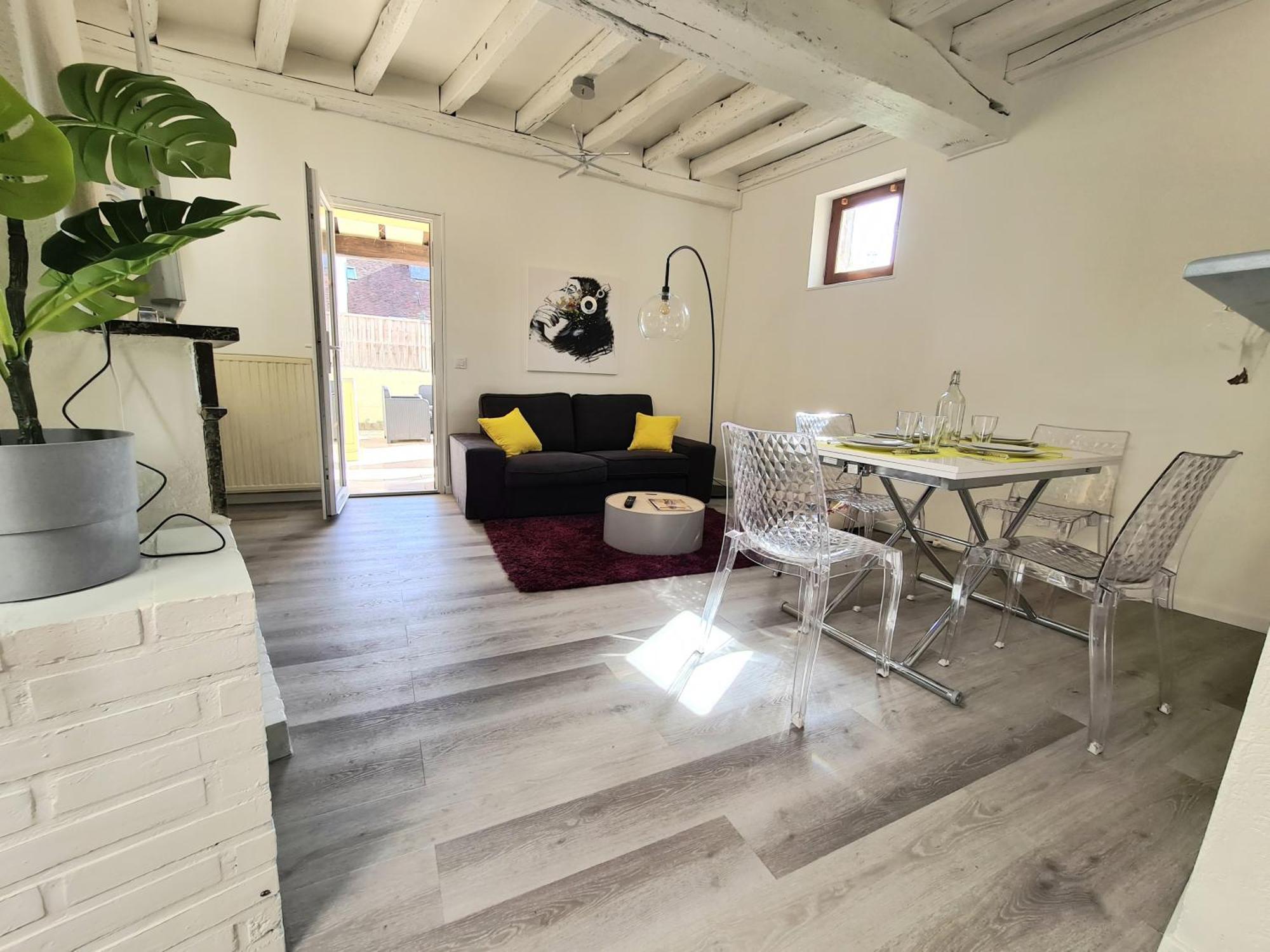 Maison Charme Avec Terrasse Hypercentre, Tres Calme Жуаньи Экстерьер фото